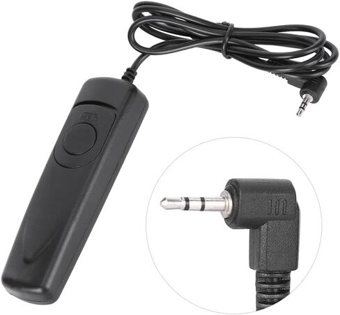 RS-60 E3 Line Shutter Trigger Remote Control, Camera Wired Remote Control Camera Remote Shutter Release Suitable for Canon 500D 450D 700D 650D 550D 60D 600D in Saudi Arabia