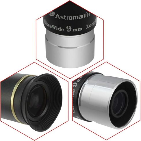 Astromania 1.25" 6mm 66-Degree Ultra Wide Angle Eyepiece for Telescope in Kuwait