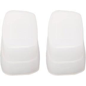 Camera Flash Diffuser, 2Pcs Bounce Dome Diffuser White Digital Camera Flash Diffuser for 320EX Flash Speedlight in Kuwait