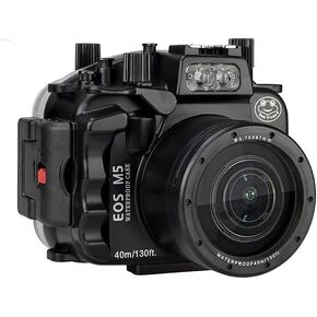 ضفادع البحر لـ EOS M5 (18-55 مم) 40 متر/130 قدم غطاء كاميرا تحت الماء in Saudi Arabia