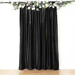 8Ft H x 8Ft W Wine Premium Velvet Backdrop Curtain Panel Drape in Kuwait