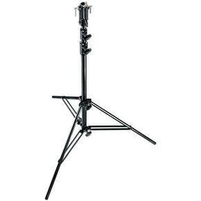 Manfrotto 007BSU 10.6- Feet Senior Stand with Leveling Leg (Black Chrome Plated Steel) in Saudi Arabia