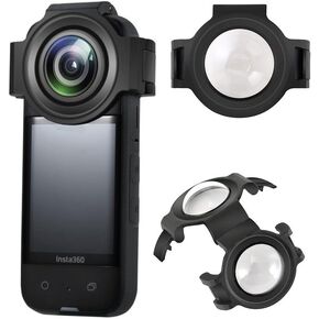 واقي عدسة سهل التركيب من افيمي، غطاء واقي من مادة الزجاج البصري لحماية العدسات الممتازة لهاتف انستا 360 ون اكس 3 in Kuwait