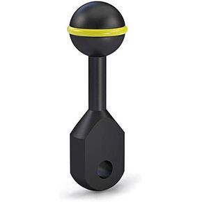 Seafrogs 1" Ball to YS Head Clip Arm 3.91''/9.94cm Aluminum YS Head Adapter Arm Underwater Photography Lighting System Connector for Diving Strobe/Video Light(AM-8) in Saudi Arabia