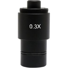 Microscope Accessories Kit 0.3X/0.4X/0.5X C-Mount Adapter Lens for CCD CMOS Industrial Camera Digital Eyepiece Connected with Microscope Reduction Relay Lens Microscope Slides (Color : 0.4X-C-Mount) in Kuwait
