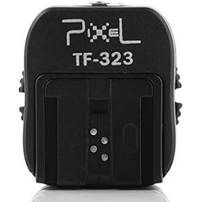 Pixel TF 323 Flash Hot Shoe to Pc Adapter Flashguns for Sony ETTL DSLR Camera and Flashguns hotshoe Adapter in Saudi Arabia