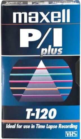 Maxell T-120 Professional-Video Tape 120 MIN 1PK (214112) in Saudi Arabia