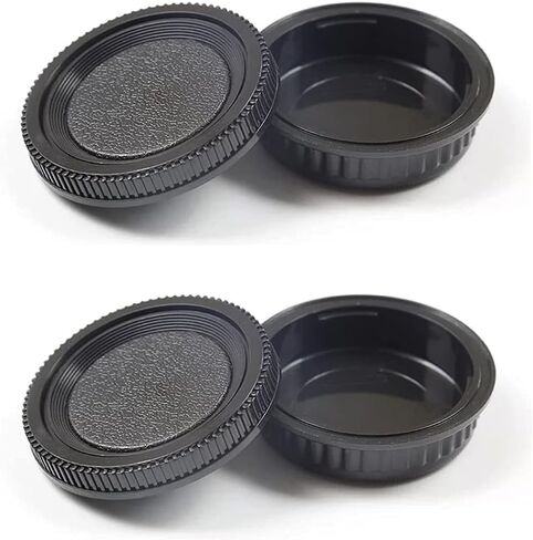 Camera Body Cap & Rear Lens Cover Compatible for Pentax K70 K50 K50IIs K30 K7 K5 K3 K1 KS1 KS2 K100D K110D K200D Camera w/K Mount Lens (2 Pack) in Saudi Arabia