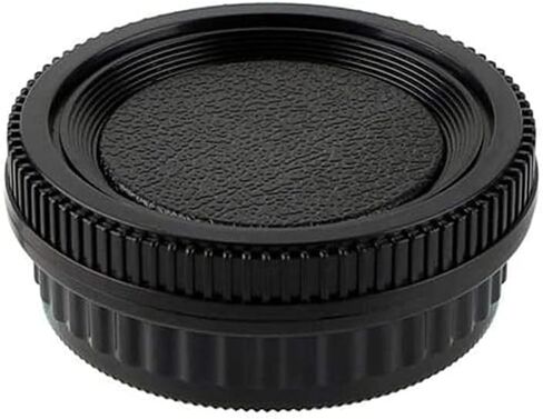 Camera Body Cap & Rear Lens Cover Compatible for Pentax K70 K50 K50IIs K30 K7 K5 K3 K1 KS1 KS2 K100D K110D K200D Camera w/K Mount Lens (2 Pack) in Saudi Arabia