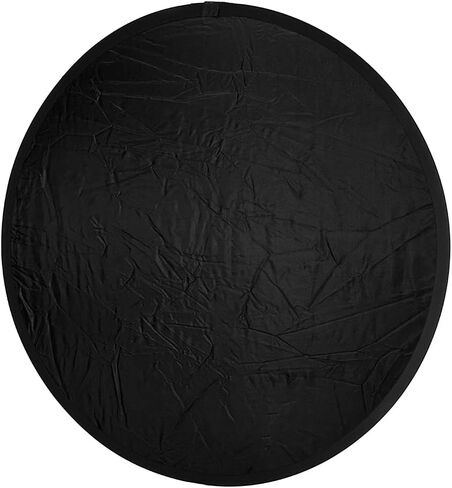 Fotodiox 22in 5-in-1 Collapsible Reflector Panel with Bag for Photography and Video - Black, Gold, Silver, Translucent, and White Panel in Saudi Arabia