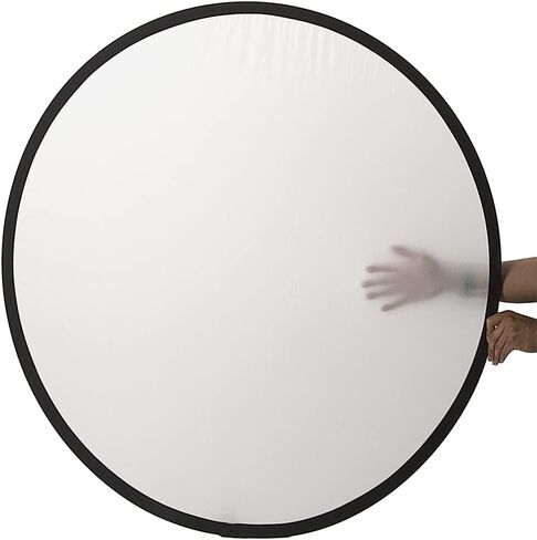 Fotodiox 22in 5-in-1 Collapsible Reflector Panel with Bag for Photography and Video - Black, Gold, Silver, Translucent, and White Panel in Saudi Arabia