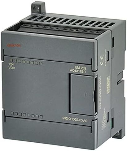 Davitu Motor Controller - Compatible 6ES7232-0HD22-0XA0 S7-200 Analog Module 6ES7 232-0HD22-0XA0 EM232 4 AO x 12 Bits 6ES72320HD220XA0 2 Year Warranty in Saudi Arabia