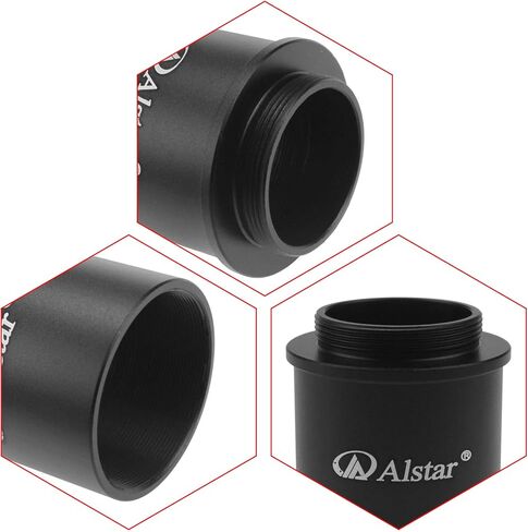 Alstar C Mount إلى 1.25 بوصة كاميرا فيديو برميل تلسكوب استروالتصوير - لواحد C-mount (ذكر الخيط) إلى محول عدسة عينية 1.25 بوصة للتلسكوب in Saudi Arabia