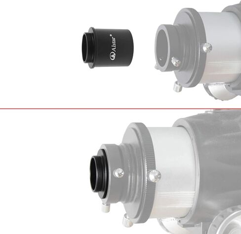 Alstar C Mount إلى 1.25 بوصة كاميرا فيديو برميل تلسكوب استروالتصوير - لواحد C-mount (ذكر الخيط) إلى محول عدسة عينية 1.25 بوصة للتلسكوب in Saudi Arabia