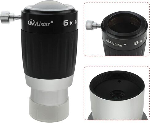 Alstar 1.25" 4-Elements 5X TeleXtender Barlow Lens in Saudi Arabia