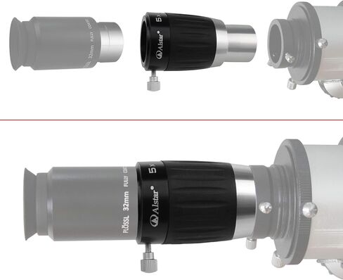 Alstar 1.25" 4-Elements 5X TeleXtender Barlow Lens in Saudi Arabia