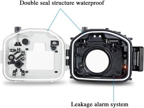 ضفادع البحر لـ EOS M5 (18-55 مم) 40 متر/130 قدم غطاء كاميرا تحت الماء in Saudi Arabia