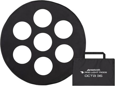Westcott Pro Light Mods - Quick Softbox Attachment Simulating Stadium Lights, Stage Lighting Prop, Fashion Lighting for Westcott and 3rd Party Softboxes - Standard Softbox 2 x 3 ft (60.9 x 91.4 cm) in Saudi Arabia