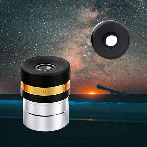 Aspheric Eyepiece Telescope Full Coated HD Wide Angle 62 Degree Lens 23mm - for 1.25 Inch Astronomy Telescope (23mm) in Kuwait