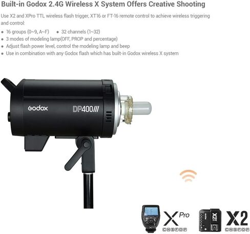 DP400III 400Ws Professional Studio Flash in Saudi Arabia