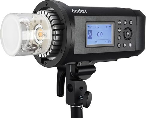 Godox AD600Pro 600Ws TTL Outdoor Flash 2.4G 1/8000s 2600mAh Battery 360 Full Power Flashes,0.01-0.9s Recycle Compatible with Canon Nikon Sony FUJIFILM Olympus Panasonic Strobe Light in Saudi Arabia