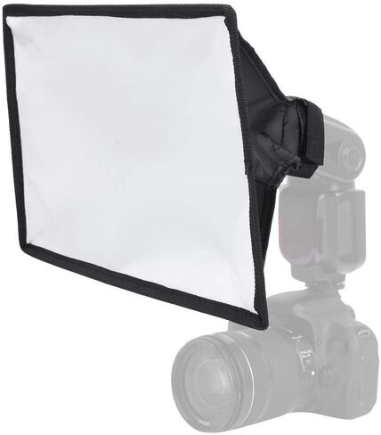Softbox Diffuser, 20x30cm Folding Portable Speedlite Softbox Diffuser Durable Flash Diffuser for Camera Flash Light Speed Lights in Saudi Arabia