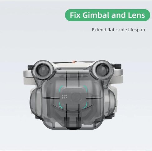 Mini 3 Pro Camera Lens Cap Len Cover Gimbal Vision Sensor Protective Cover for DJI Mini 3 Pro Drone Accessories (Light Grey) in Kuwait