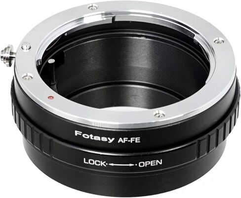 Fotasy Exakta Lens to E Mount Adapter, Exakt to FE, Auto Topcon Lens E Mount Adapter, Compatible with Sony a7 a7R a7s II III IV a9 a7c Alpha 1 a6600 a6500 a6400 a6300 a6100 a6000 a5100 a5000 ZV-E10 in Saudi Arabia