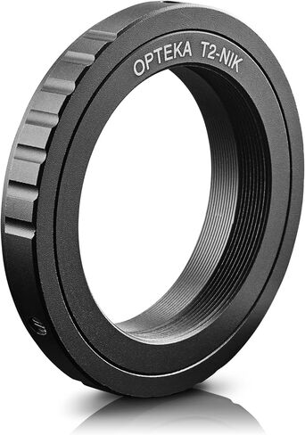 Opteka (T2) T-Mount Adapter Compatible with Nikon 1 Series (CX) Mirrorless Cameras: J5, S2, AW1, J4, V3, J3, S1, V2, J2, V1, J1 in Saudi Arabia