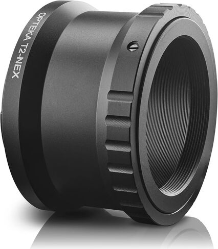 Opteka (T2) T-Mount Adapter Compatible with Nikon 1 Series (CX) Mirrorless Cameras: J5, S2, AW1, J4, V3, J3, S1, V2, J2, V1, J1 in Saudi Arabia