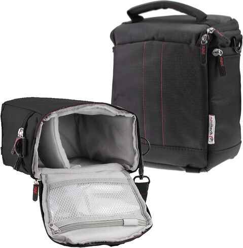 Navitech Black Protective Portable Handheld Binocular Case and Travel Bag Compatible with The Leica Geovid 10 x 42 HD-R 2700 in Kuwait