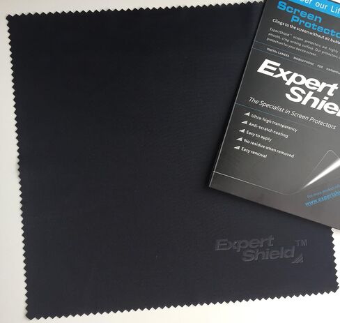 Expert Shield - قماش تنظيف دقيق كبير خالٍ من الوبر مقاس 20 سم × 20 سم (مثالي لأجهزة الكمبيوتر اللوحية / iPad / Mini ، الكاميرات والهواتف) - in Saudi Arabia