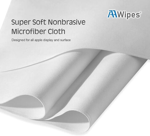 Polishing Cloths (6.3" X 6.3" Grey Superfine) Compatible with Apple iPhone, iPad, MacBook, iWatch, Soft & Nonabrasive Premium Microfiber Cleaning Cloths (10 Packs Grey) in Saudi Arabia