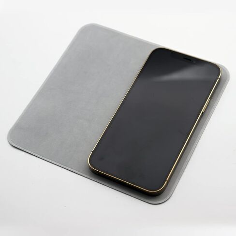 Polishing Cloths (6.3" X 6.3" Grey Superfine) Compatible with Apple iPhone, iPad, MacBook, iWatch, Soft & Nonabrasive Premium Microfiber Cleaning Cloths (10 Packs Grey) in Saudi Arabia