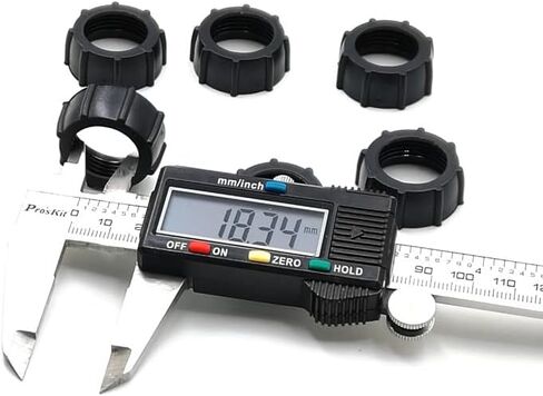 vizgiz 6 حزمة تشديد الجوز لاستبدال سيارة جبل المسمار على 17mm الكرة المشتركة محول ثابت رئيس قوس حامل حلقة للهاتف منفذ الهواء المقود عدة كاميرا dvr كاميرا الفيديو شاحن لاسلكي in Saudi Arabia