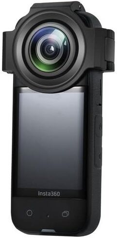 واقي عدسة سهل التركيب من افيمي، غطاء واقي من مادة الزجاج البصري لحماية العدسات الممتازة لهاتف انستا 360 ون اكس 3 in Kuwait