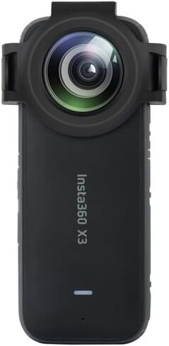 واقي عدسة سهل التركيب من افيمي، غطاء واقي من مادة الزجاج البصري لحماية العدسات الممتازة لهاتف انستا 360 ون اكس 3 in Kuwait