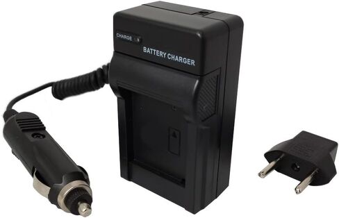 Synergy Digital Camera Battery Charger, Compatible with Ricoh GR IIIx Urban Edition Digital Camera, 110/220V Fold-in Plug with Car & EU adapters, for Ricoh DB-110 Battery in Saudi Arabia