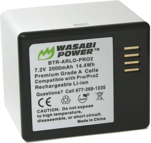 Wasabi Power Battery for Arlo Pro, Pro 2 (VMA4400) in Kuwait