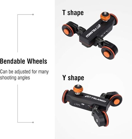 Camera Motor Dolly Video Slider Mini Motorized Electric Track Slider Motor Dolly Truck Car for Camera Camcorder DV in Saudi Arabia