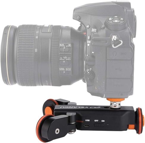 Camera Motor Dolly Video Slider Mini Motorized Electric Track Slider Motor Dolly Truck Car for Camera Camcorder DV in Saudi Arabia