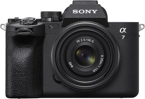 Sony a7 IV Full Frame Mirrorless Camera Body with FE 50mm F2.5 G Ultra Compact Lens ILCE-7M4/B + SEL50F25G Bundle with Deco Gear Photography Backpack + Monopod +Extra Battery, LED and Kit Accessories in Saudi Arabia