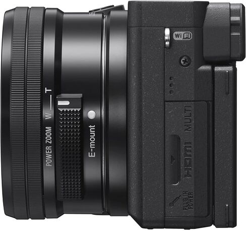 Sony a6400 Mirrorless Camera with 16-50mm Lens 64GB Extreem Speed Memory,.43 Wide Angle & 2X Lenses, Case. Tripod, Filters, Hood, Grip, & Professional Video & Photo Editing Software Kit in Saudi Arabia