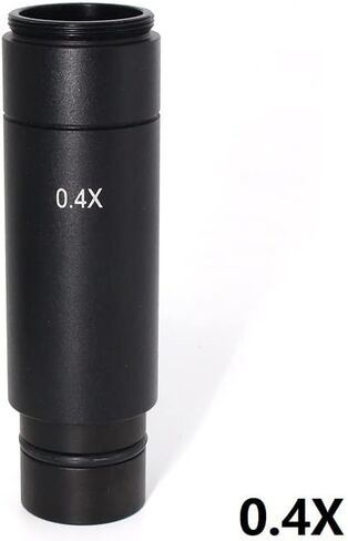 Microscope Accessories Kit 0.3X/0.4X/0.5X C-Mount Adapter Lens for CCD CMOS Industrial Camera Digital Eyepiece Connected with Microscope Reduction Relay Lens Microscope Slides (Color : 0.4X-C-Mount) in Saudi Arabia