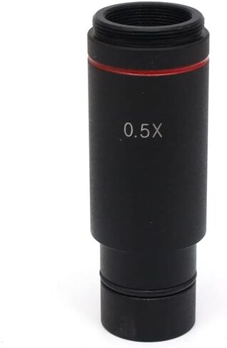 Microscope Accessories Kit 0.3X/0.4X/0.5X C-Mount Adapter Lens for CCD CMOS Industrial Camera Digital Eyepiece Connected with Microscope Reduction Relay Lens Microscope Slides (Color : 0.4X-C-Mount) in Saudi Arabia