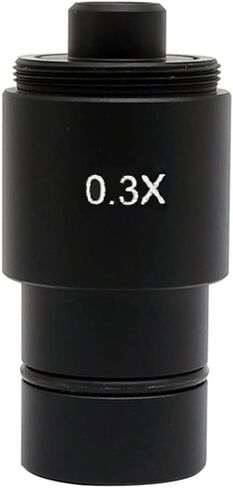 Microscope Accessories Kit 0.3X/0.4X/0.5X C-Mount Adapter Lens for CCD CMOS Industrial Camera Digital Eyepiece Connected with Microscope Reduction Relay Lens Microscope Slides (Color : 0.4X-C-Mount) in Saudi Arabia