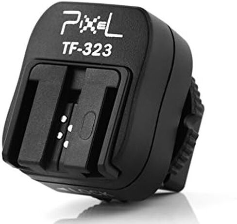Pixel TF 323 Flash Hot Shoe to Pc Adapter Flashguns for Sony ETTL DSLR Camera and Flashguns hotshoe Adapter in Saudi Arabia