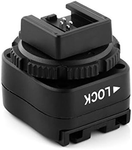 Pixel TF 323 Flash Hot Shoe to Pc Adapter Flashguns for Sony ETTL DSLR Camera and Flashguns hotshoe Adapter in Saudi Arabia