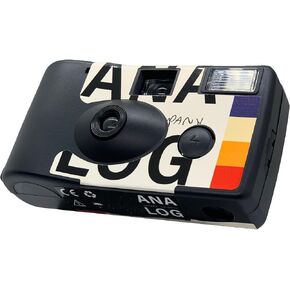 Analog Portrait Mode Disposable Camera w/Flash + Development & Digital Uploads | New Half-Frame 35mm Film Single-Use Camera, 34 Exposures, Pictures Sent to Your Phone in Saudi Arabia