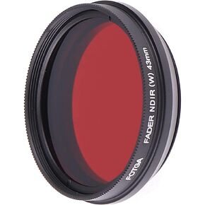 FocusFoto FOTGA 72mm All-in-One Adjustable Infrared IR Pass X-Ray Lens IR Filter, Variable from 530nm to 650nm 680nm 720nm 750nm Optical Glass in Saudi Arabia